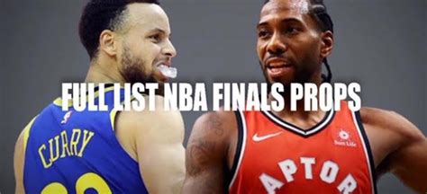 nba finals prop bets